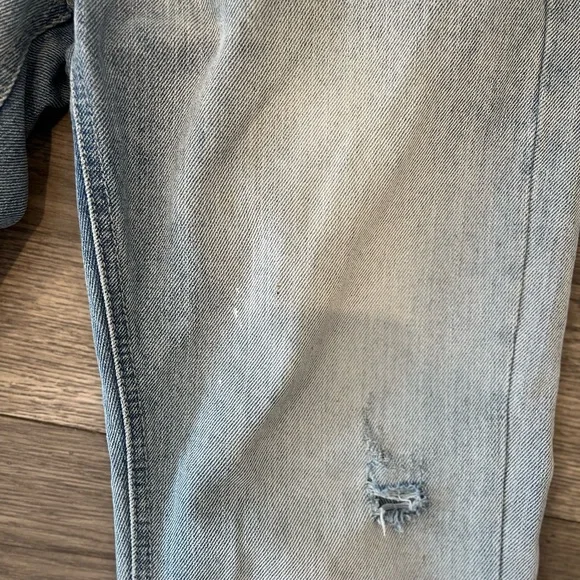 Buffalo David Bitton Men’s Slim Straight Light Wash Distressed Denim Jeans 32/32 - Picture 5 of 8